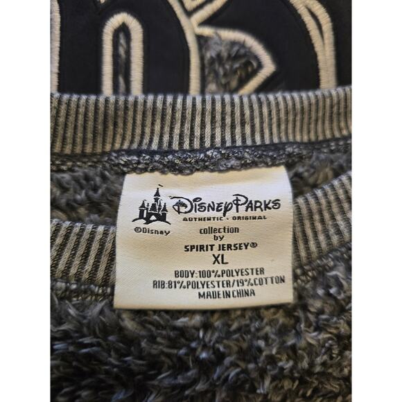 Disneyland Disney Parks Collection Spirit Jersey Heathered Gray Sweatshirt XL - Picture 6 of 6